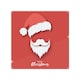 image 1 of Santa Claus Hat And Beard Dining Splash Back | White