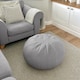 image 3 of rucomfy Indoor Snug Pouffe - Comfortable Bean Bag Footstool