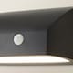 image 6 of ValueLights Owen Black IP65 LED PIR Motion Sensor Outdoor Wall Light | Black