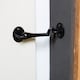 image 5 of Hammer & Tongs Rustic Cabin Hook and Eye - W125mm - Black