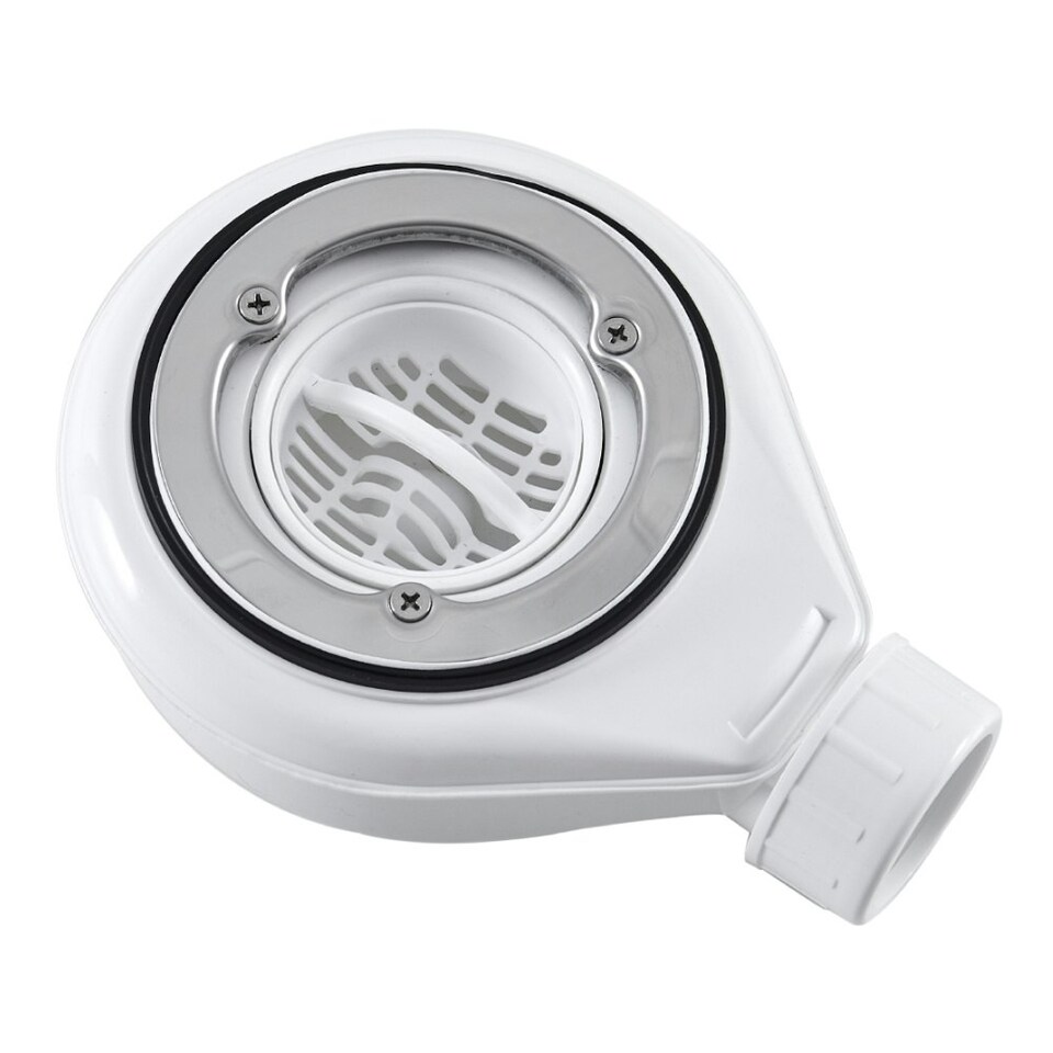 image 1 of Living and Home 90mm ABS Drain Connection for Shower Tray