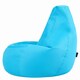 image 4 of Icon Dalton High Back Adult Gaming Indoor Outdoor Bean Bag Chair, Aqua