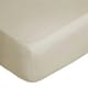 image 2 of Belledorm 400 Thread Count Egyptian Cotton Fitted Sheet - Cream - Double