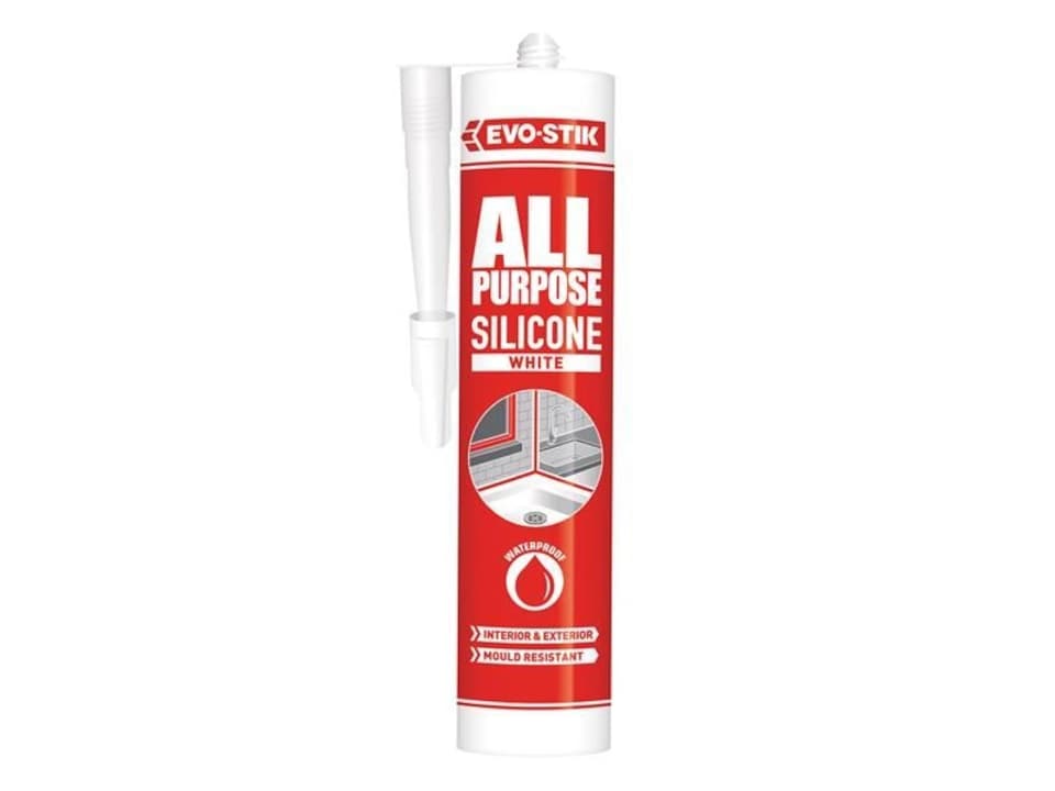 EVO-STIK - 112902 All Purpose Flex Silicone Sealant White C20