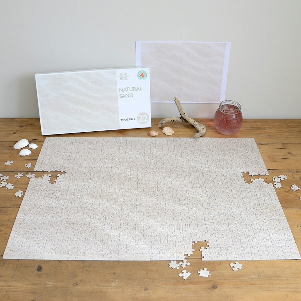 image 1 of Natural Sand - Impuzzible No.22 - 1000 Piece Jigsaw Puzzle