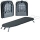 image 1 of Gr8 Home Grey Foldable Table Top Ironing Board Compact Space Saving with Cover Iron Rest
