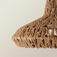 image 5 of ValueLights Natural Woven Natural Ceiling Pendant Light Shade Weave Rope Lampshade | Brown