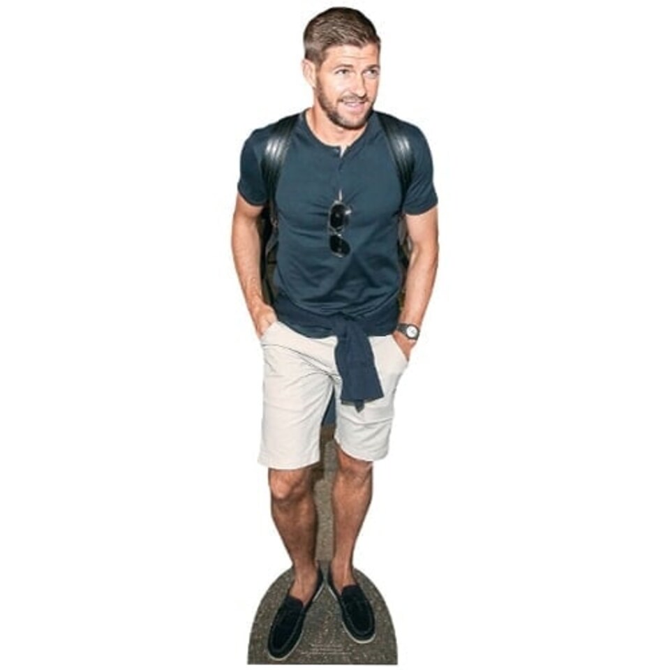 Steven Gerrard Casual Star Mini Cardboard Cutout 90cm