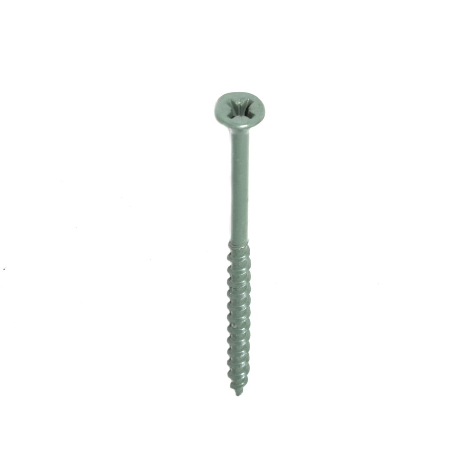 image 1 of Timberfix Green Decking Screws (Dia) 4.5mm (L) 75mm - Box of 200