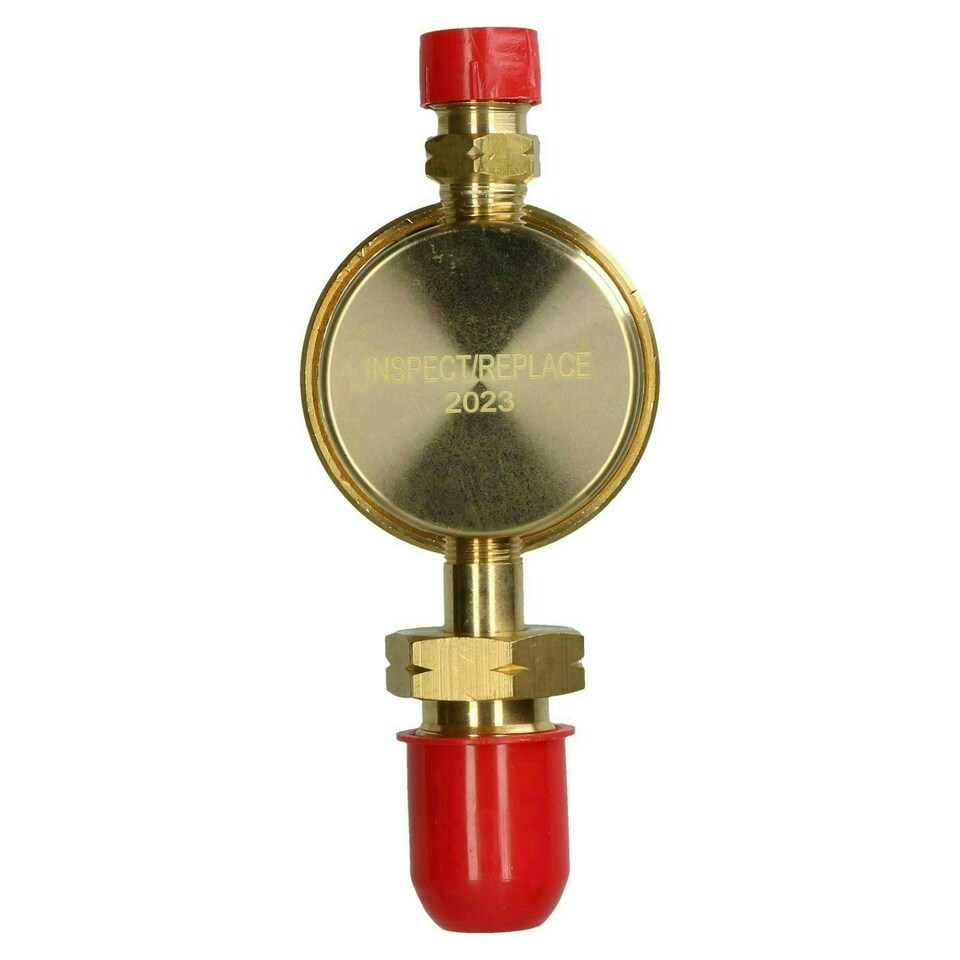 image 1 of Propane Plugged Regulator Single Stage 25 Bar Welding Welder Gas Torch Bottle