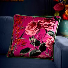 Laurence Llewelyn-Bowen Cotswold Fantasia Dawn Cushion Cover Pink