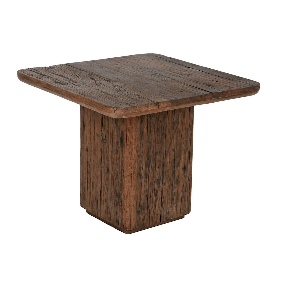 image 1 of Side table Home ESPRIT Brown Recycled Wood 61 x 61 x 50 cm N/A