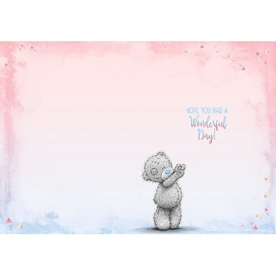 image 1 of Belated Birthday Me To You Bear Birthday Card