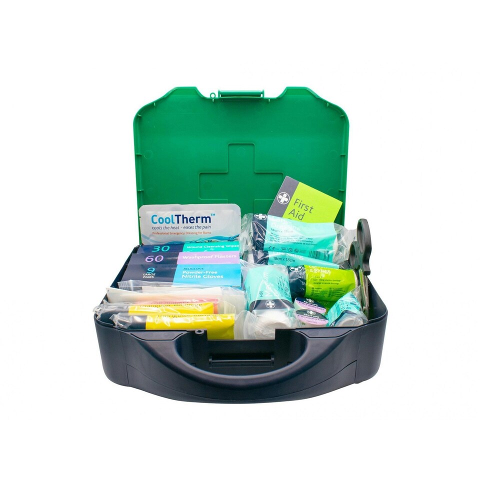 Scan First Aid Kit 1-100 Persons Bs Approved - Multi Colour - One Size