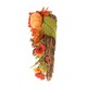 image 2 of Living and Home Artificial Sunflower Wreath with Pumpkins - Halloween Hanging Decor