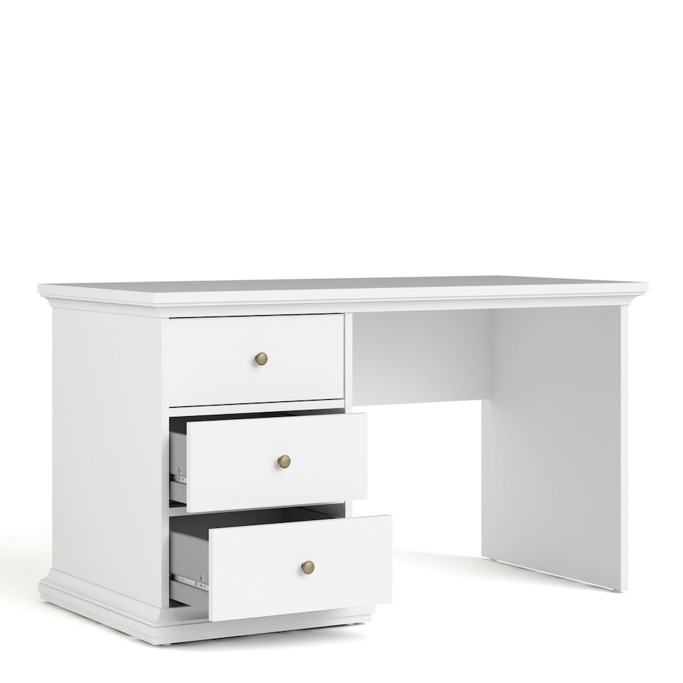 image 1 of Paris Desk in White
