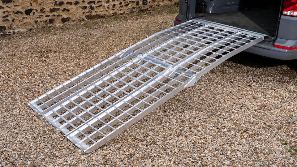 image 1 of The Ramp People Motorcycle Ramp Kit 3m - 3 Ramps - Extra Wide, Heavy Duty Vehicle Ramps
