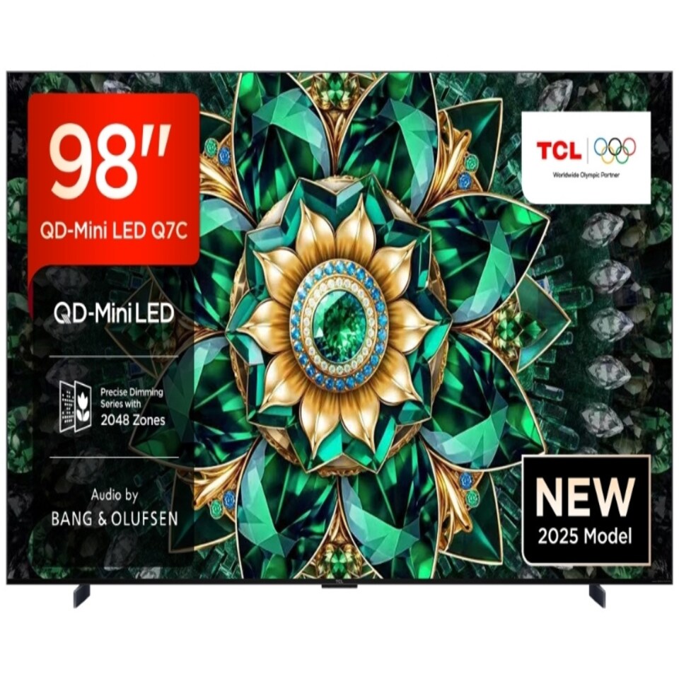 image 1 of TCL 98Q7C 98" Q7C 4K QLED Mini-LED Smart TV - Free 2 Year Warranty