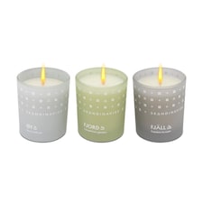 Skandinavisk Explore Mini Scented Candle Set 3 x 65g N/A