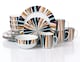 image 1 of 16pc Modern Animal Print Dinner Set