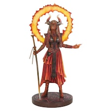 Anne Stokes Fire Elemental Sorceress Collectable Figurine - Multicoloured - One Size