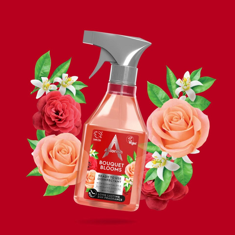 image 1 of Premium Ready to Use Disinfectant Bouquet Blooms