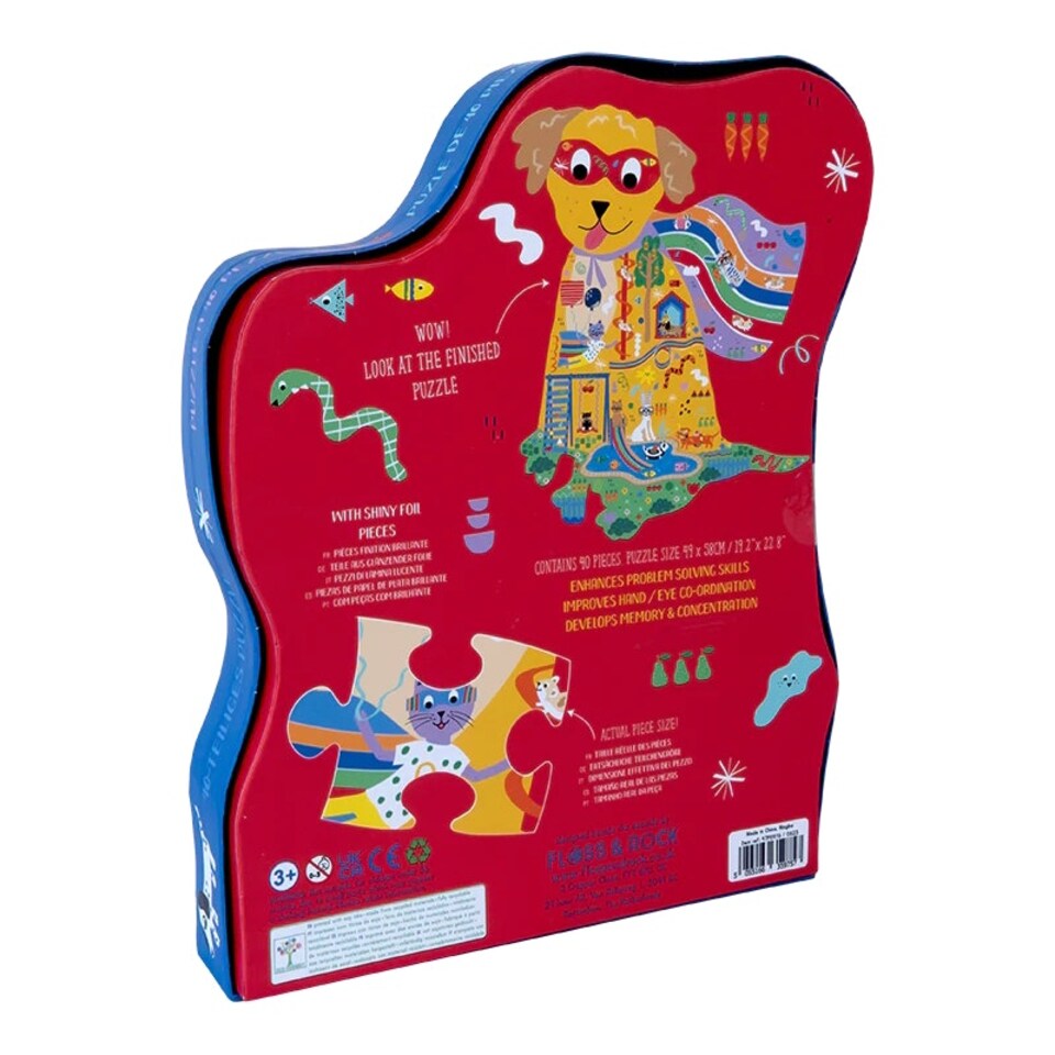 image 1 of Floss & Rock Jigsaw Puzzle 40 Piece - Pets