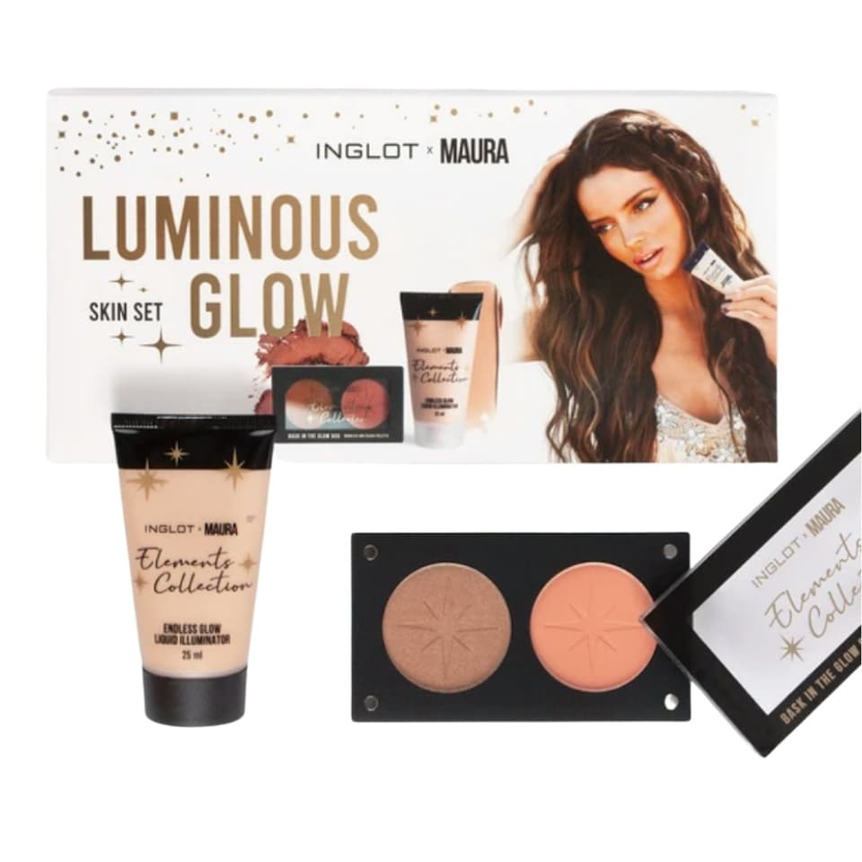 image 1 of Inglot x Maura Christmas Luminous Glow Elements Gift Set