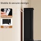 image 7 of Levede Tall Bathroom Cabinet Freestanding Slim Bathroom Storage Cupboard Unit | Black | Black