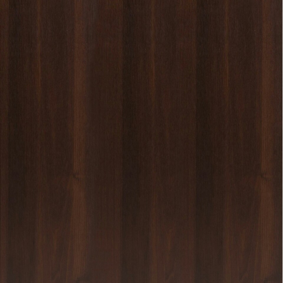 image 1 of Imperial 3 Door Glazed Sideboard in Dark Mahogany Melamine