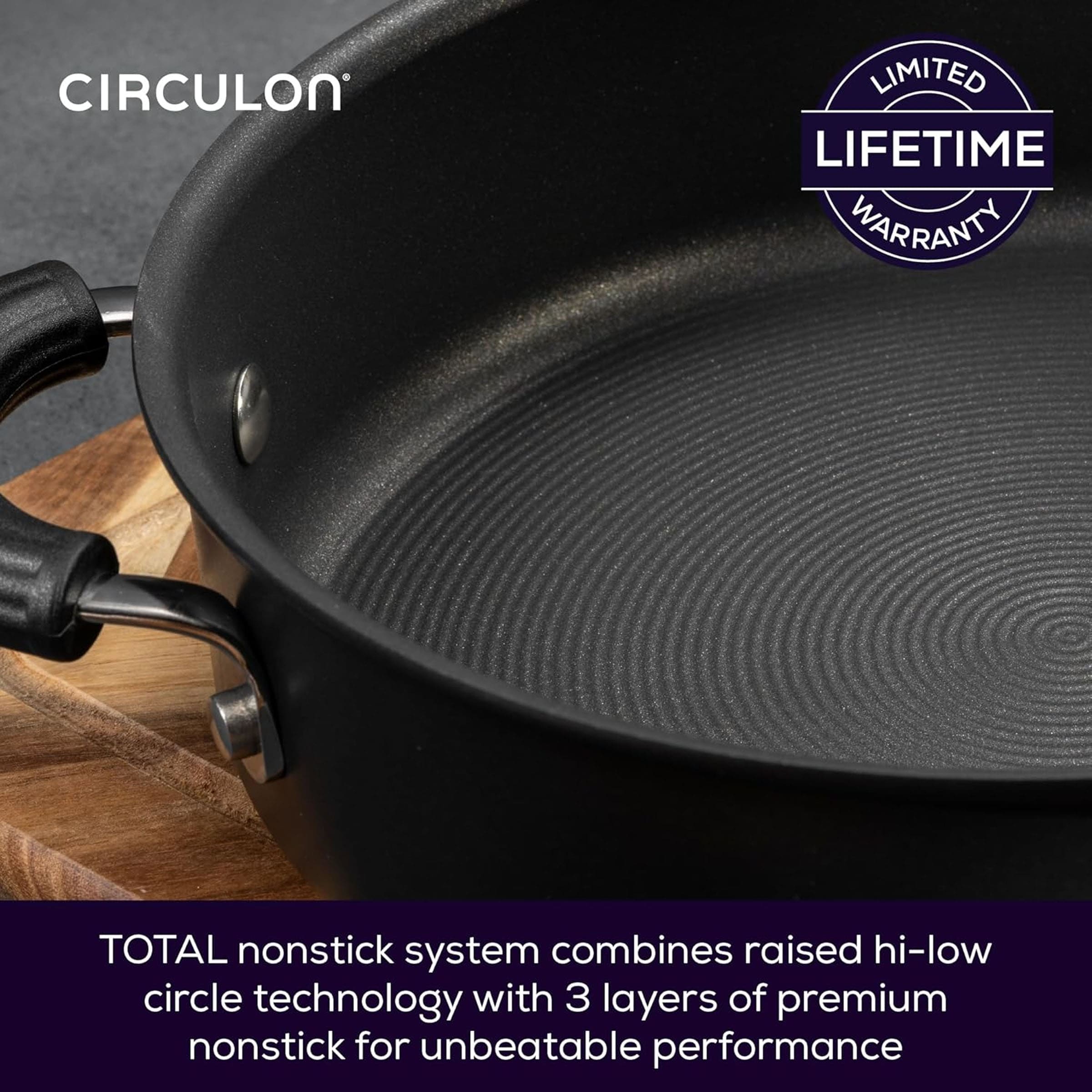 Circulon Total Hard Anodised Non Stick Sauteuse 28cm / 5L Circulon Total Hard Anodised Non Stick Sauteuse 28cm / 5L