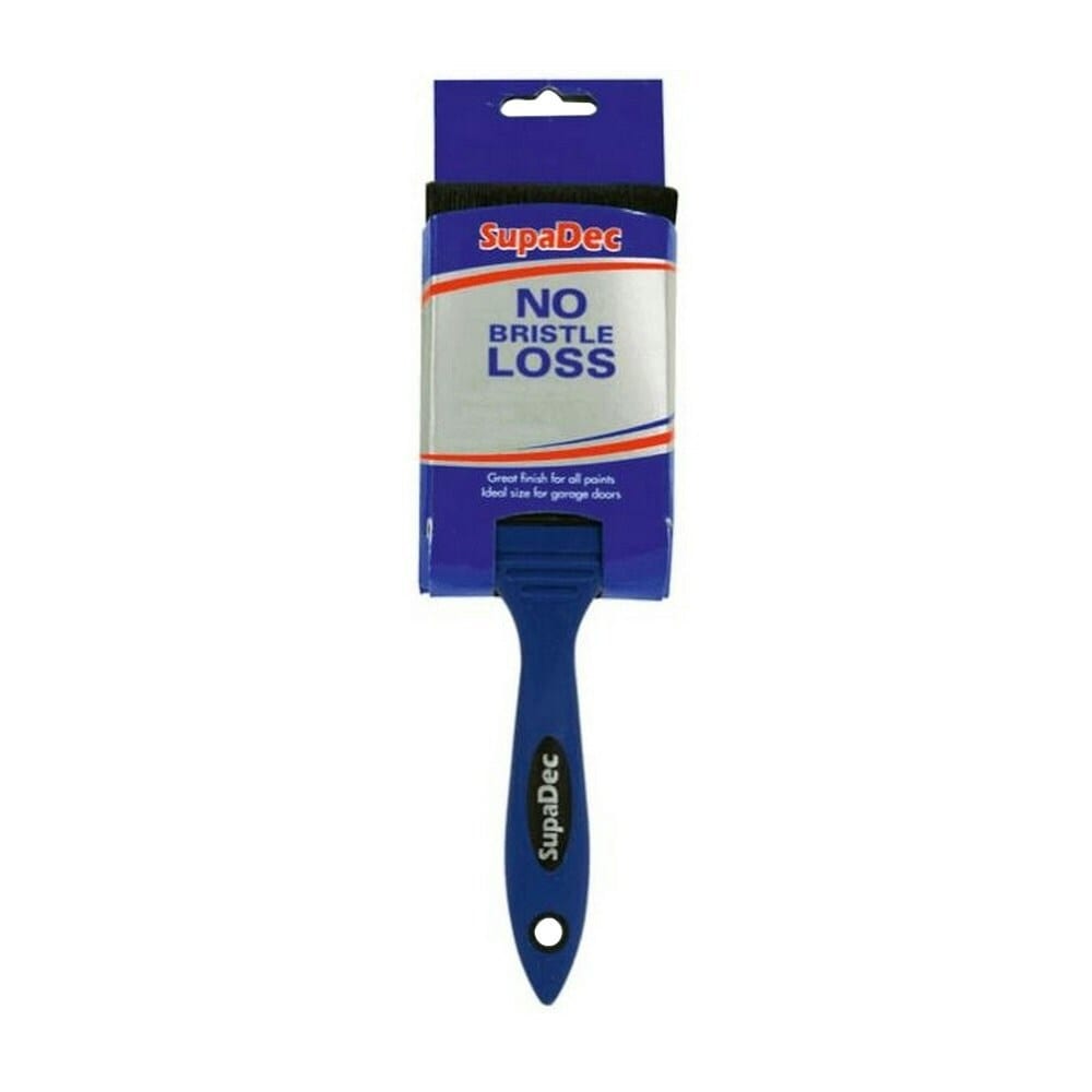 SupaDec No Bristle Loss Brush - Blue - 75mm