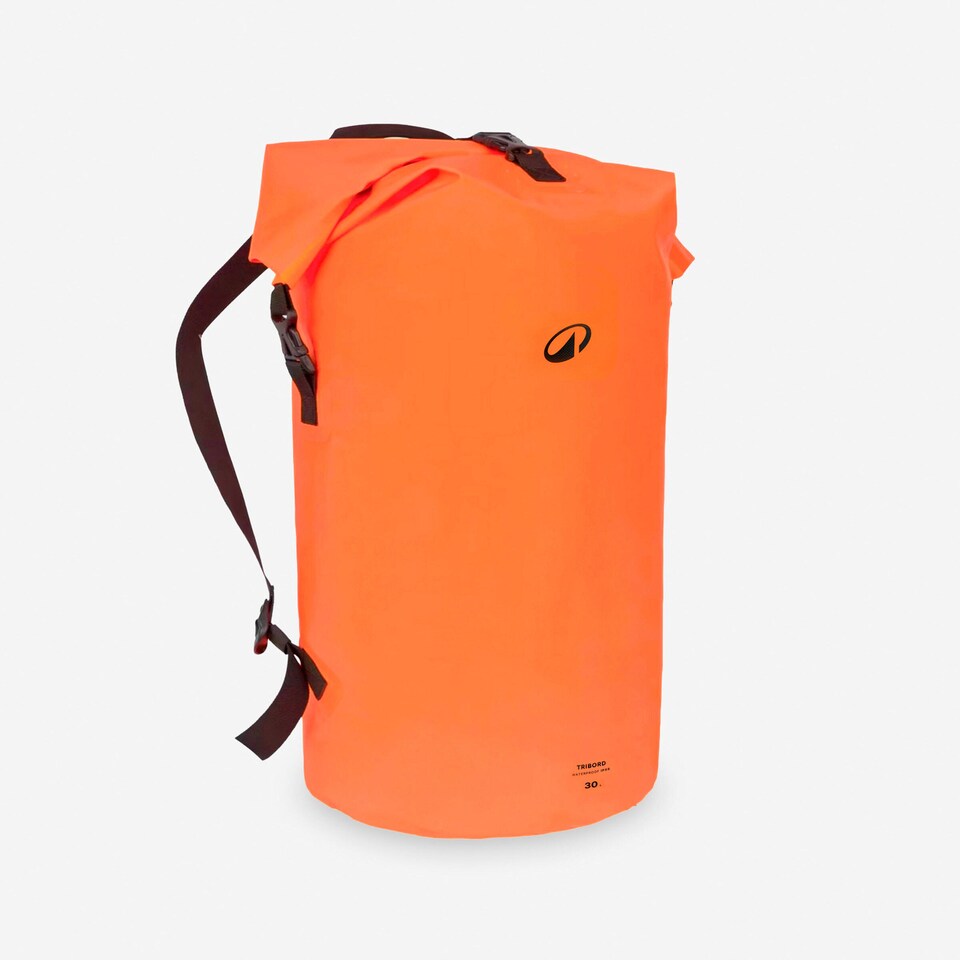 image 1 of Decathlon Waterproof bag ipx6 30 L orange