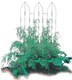 image 1 of Triple Gothic Screen Bare Metal - Ready to Rust - Steel - L2 x W91.4 x H180 cm