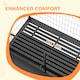 image 6 of PawHut 48" Heavy Duty Dog Crate on Wheels w/ Bowl Holder, Removable Tray