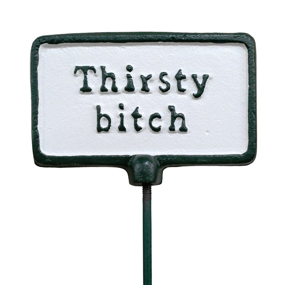 image 1 of Garden Plant Sign Stake Plaque