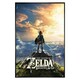 image 1 of Gloss Black Framed The Legend Of Zelda: Breath Of The Wild Sunset Maxi Poster | Multi
