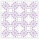 image 1 of Purple brilliant boho (Picture Frame) White | XS