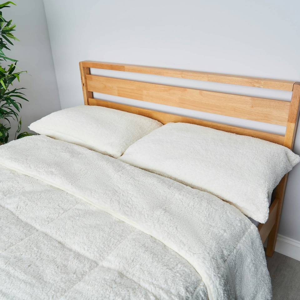 image 1 of BHS Teddy Bear Pillow, Cream | White | White | 1