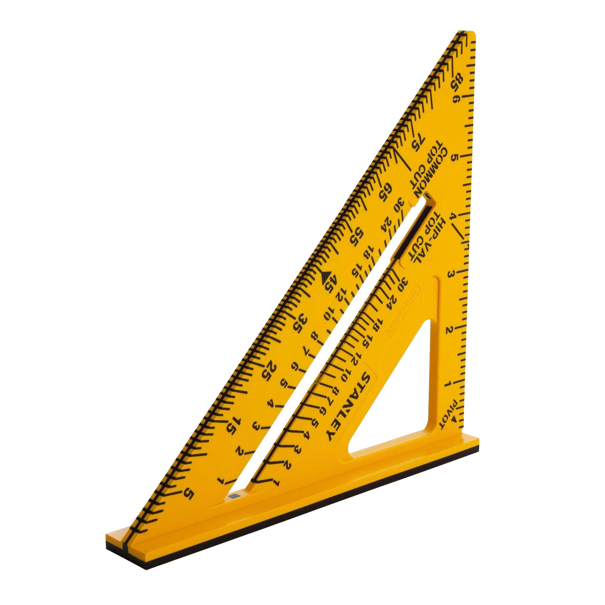 Stanley ABS Plastic Measuring Square Yellow Yellow/Black 7in 1