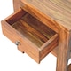 image 7 of ArtisaN Furniture Solid Wood U-Square Honey Bedside