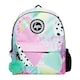 image 1 of Kids Backpack Multi Pastel Collage Design | Lightweight School Bag | Multi | Multi | 1