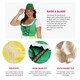 image 2 of Green & Yellow Bavarian Dress with Stockings & Plaits Green | M