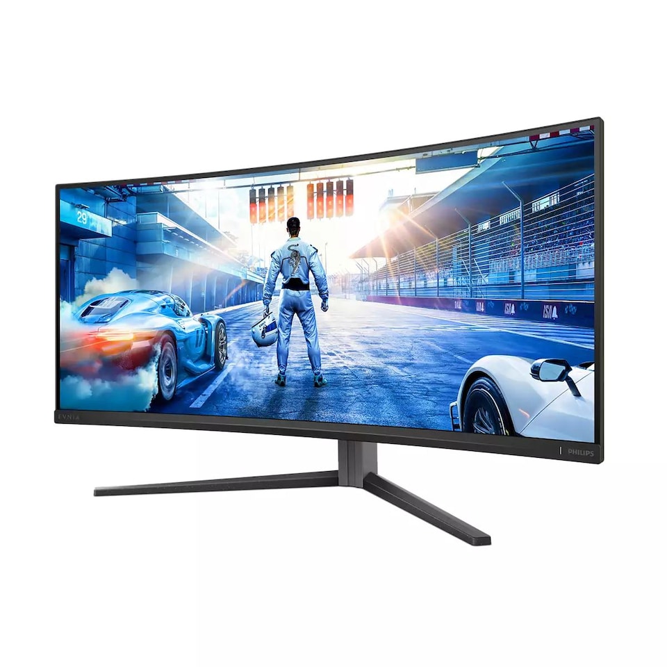 image 1 of Philips Evnia 6000 34 inch Wide Quad HD QD-OLED 175Hz Curved Gaming Monitor