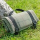 image 1 of Green Tweed Picnic Blanket