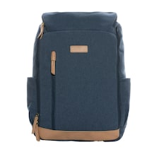 XD Collection Impact Aware Recycled Canvas Laptop Backpack - Blue - One Size | Blue