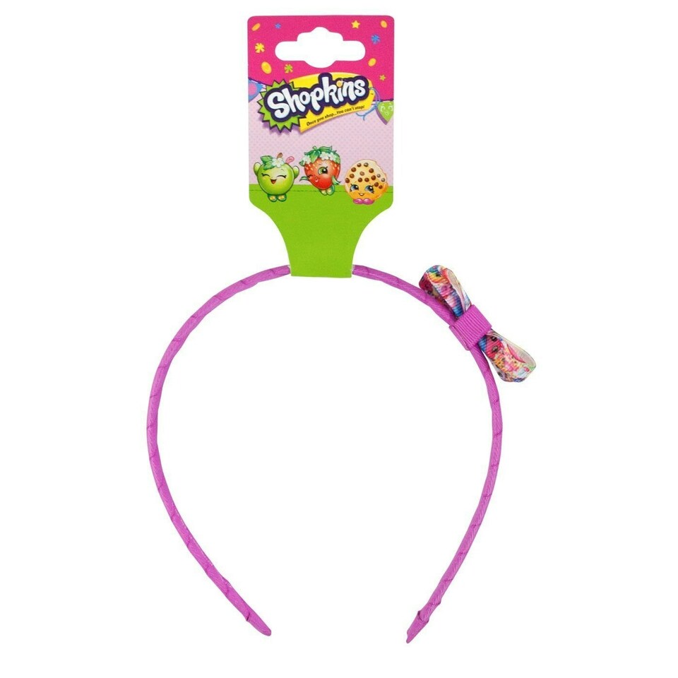 image 1 of Shopkins Girls Printed Headband - Purple - One Size One Size