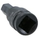 image 3 of 8mm x 45mm 3/8in. Drive Short Impact Impacted Allen Hex Key Socket