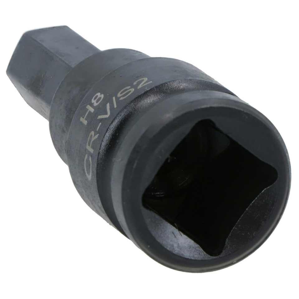 image 1 of 8mm x 45mm 3/8in. Drive Short Impact Impacted Allen Hex Key Socket