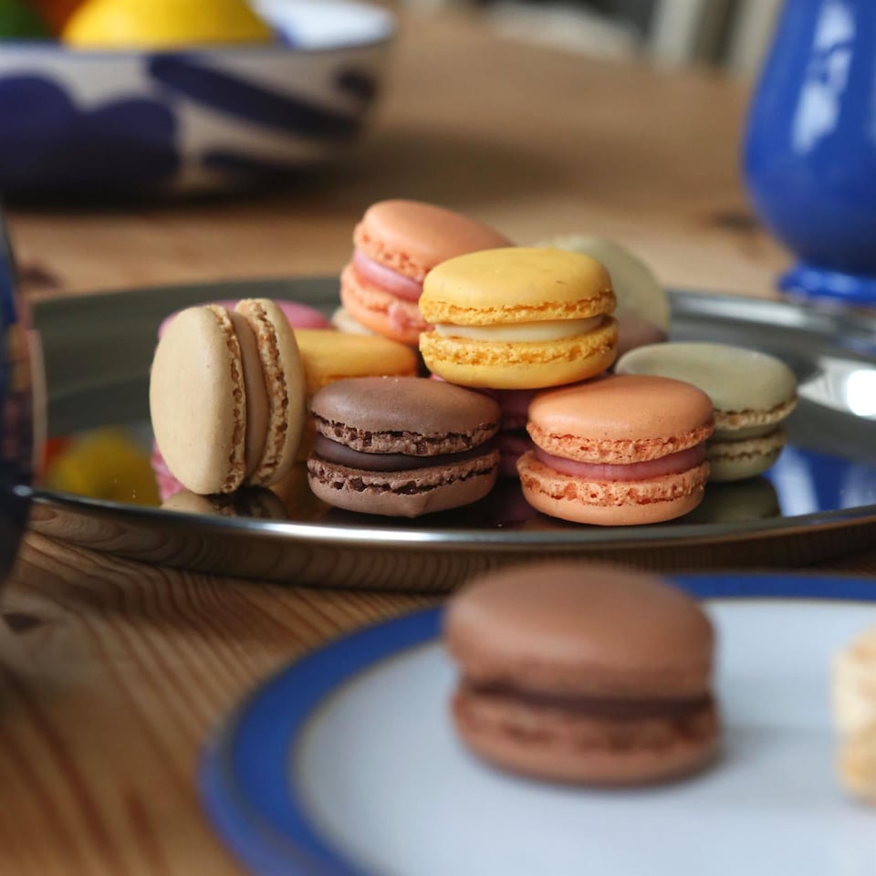 image 1 of Argon Tableware Round Stainless Steel Serving Tray - 35.5cm | Silver | Silver